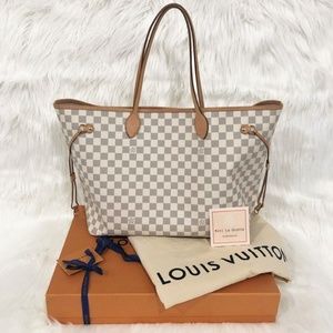 ❌ SOLD❌Louis Vuitton 2018 Neverfull GM Damier Azur